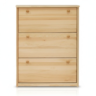 Schuhschrank handgefertigte Kommode Eingangshalle Kommode aus Holz 3 FÃ¤cher