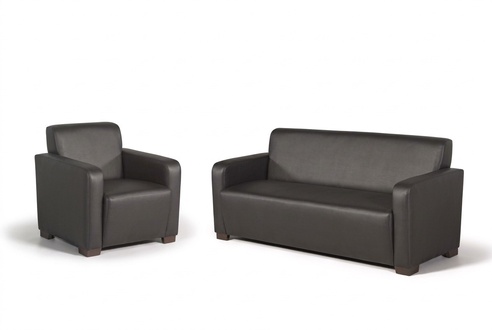 Schwarzer Sessel BÃ¼ro MÃ¶bel Modern Designer Sitz Textil Arbeitszimmer