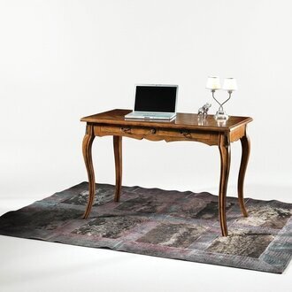 SekretÃ¤r BÃ¼ro MÃ¶bel Schreibtisch Computertisch Massiv Holz Schubladen