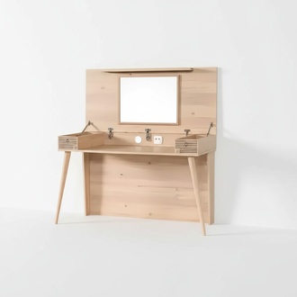 SekretÃ¤r Schreibtisch Tisch 130x60x152 Schreibtische Tische MÃ¶bel Holz Computer