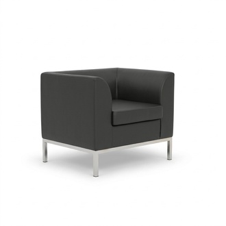 Sessel Arbeitszimmer BÃ¼ro MÃ¶bel Textil Neu Schwarz Sitz Luxus MÃ¶bel