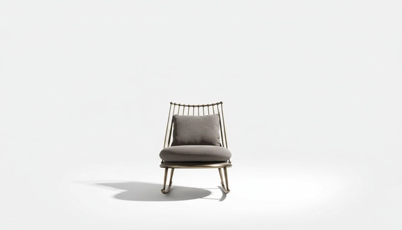 Sessel Metall Design Polster Lounge Club Stuhl Sitz Luxus Zimmer Neu