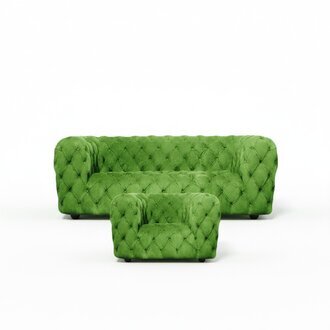 SitzmÃ¶bel GrÃ¼n Luxus Chesterfield Sofagarnitur Wohnzimmer 2tlg Set Einrichtung