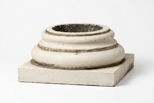 Sockel fÃ¼r SÃ¤ulen SÃ¤ule Fundament Garten WeiÃ Terrasse Figuren Abstellen