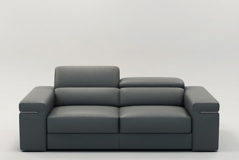 Sofa Couch Polser Sitz 3 Sitzer XXL Big Sofas Couchen Leder 3 Sitzplatz Neu