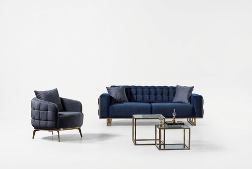 Sofa Couchgarnitur Sitzgruppe Polsterkombination Sessel Wohnzimmergarnitur
