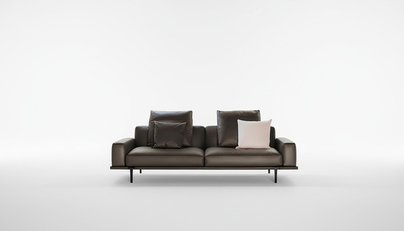 Sofa Dreisitzer Couch Polster Design Sitz Zimmer MÃ¶bel Moderne Leder 3er