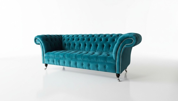 Sofa Dreisitzer Polster 3 Sitzer Sofas Design Luxus MÃ¶bel Textil Neu
