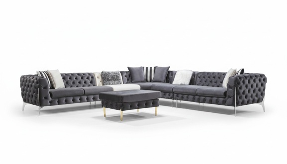 Sofa Ecksofa Couch Polster Ecksofas Couchen Chesterfield MÃ¶bel