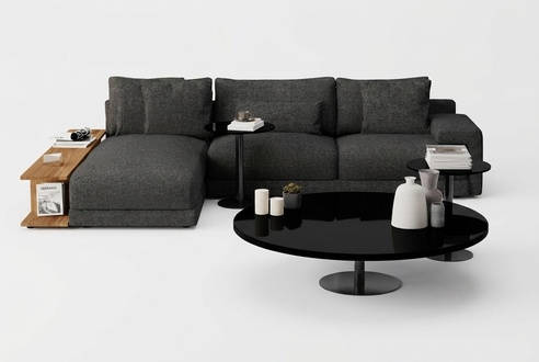 Sofa in stilvollem Design Die elegante Einfachheit der GemÃ¼tlichkeit