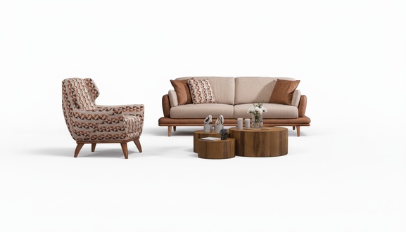 Sofa Polstergarnitur Wohnzimmergarnitur Sessel Couchgarnitur Polsterset Couch