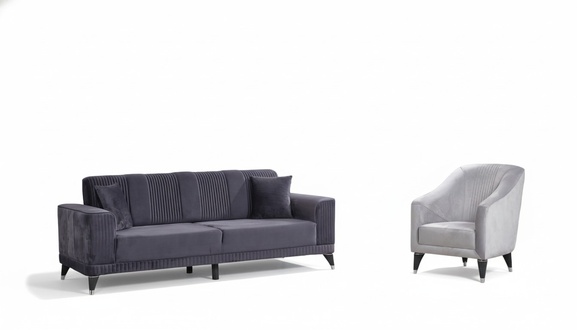 Sofagarnitur 3+1 Sitzer Sessel Garnitur Modern Relax Sessel MÃ¶bel Neu Luxus