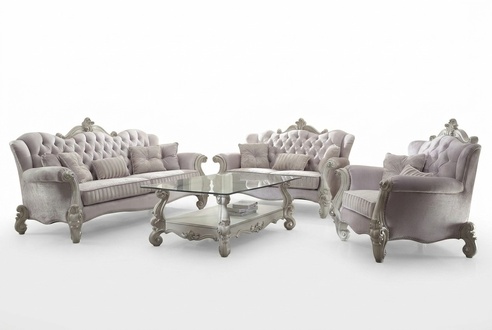 Sofagarnitur 3+2+1 Sitzer Deko Klassischer Wohnlandschaft Sofas Couchen