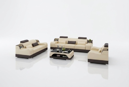 Sofagarnitur 322 Sitzer Set Design Sofa Polster Couchen Couch Modern