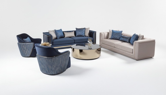 Sofagarnitur 3+3+1+1 Sitzer Couchtisch TV-StÃ¤nder Sofa Sofas Sessel