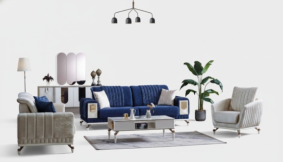 Sofagarnitur 3+3+1 Sitzer MÃ¶bel Luxus Set Sofagarnitur Modern Set 3tlg
