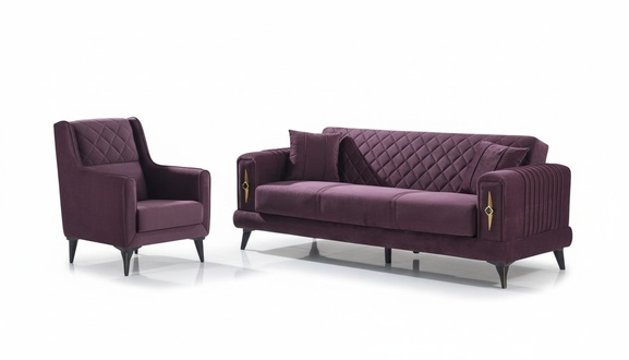 Sofagarnitur Wohnlandschaft Couch Sofa Sitzgruppe Lounge PolstermÃ¶bel 3+1
