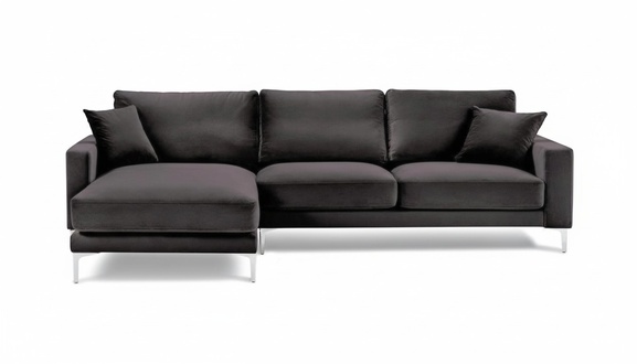 Sofas Italienische MÃ¶bel Schwarz Ecksofa Wohnzimmer Design Couchen Polster Sofa