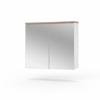 Spiegelschrank Wandschrank Badezimmerschrank mit Spiegel 80 cm