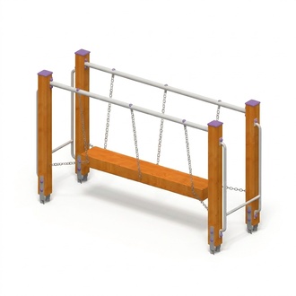Spielplatz BalancierbrÃ¼cke Schwebebalken HÃ¤ngebrÃ¼cke KletterbrÃ¼cke Wackelbalken