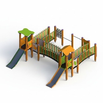 Spielplatz Erlebnisspielplatz Waldspielplatz KlettergerÃ¼st BewegungsflÃ¤che