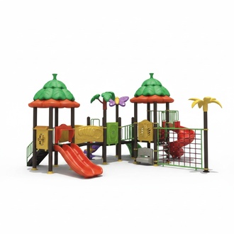 Spielplatz Kinder im Freien Garten Spielturm mit Rutsche Outdoor SpielplÃ¤tze