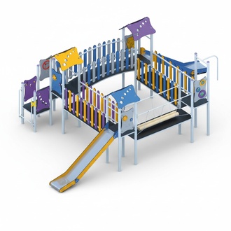 Spielplatz Kinderspielplatz SpielgelÃ¤nde KlettergerÃ¼st Rutschbahn Aktivplatz