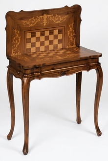 Spieltisch Schach Schachtisch Tisch Holz Tische Das Spiel MÃ¶bel Antik Stil