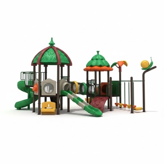 Spielturm mit Rutsche Dschungel Typ Spielplatz Kinderspielplatz SpielplÃ¤tze