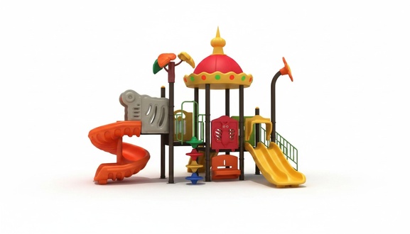 Spielturm mit Rutsche SpielplÃ¤tze Garten Kinderbereich Kletterturm