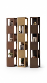 Standregal Raumteiler â Regal als flexible Trennwand im Wohnraum 3tlg