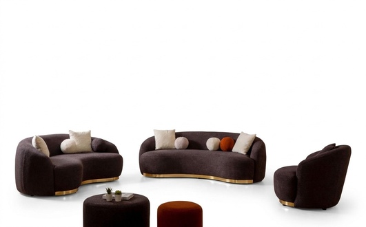 Stil Wohnzimmer Set Couchen Designer Sofagarnitur 4+3+1 Sitz MÃ¶bel
