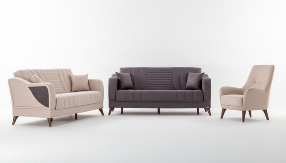 Stilvolle Sofagarnitur 3+1 Sitzer Elegantes Design fÃ¼r hÃ¶chsten Wohnkomfort