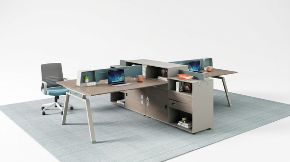 TeambÃ¼rotisch Tisch Schreibtisch Co Working Gemeinschaftsschreibtisch 4 Personen