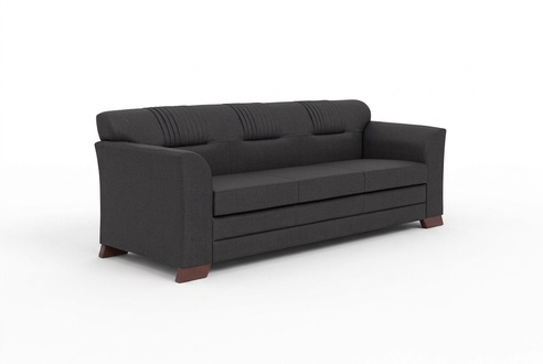 Textil Sofa Dreisitzer Polstercouch Arbeitszimmereinrichtung BÃ¼ro