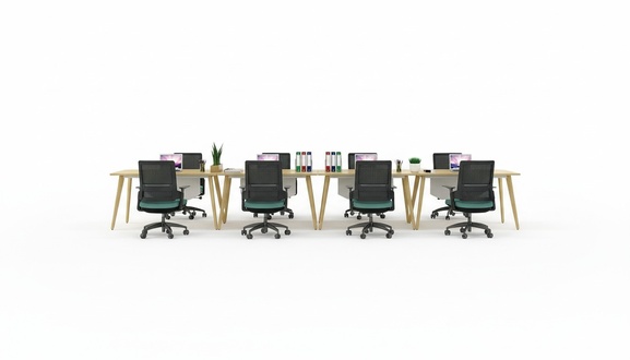 Tisch BÃ¼ro MÃ¶bel Einrichtung Tische Callcenter 1 Arbeitsplatz Schreibtisch