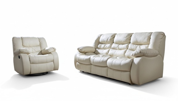 Verstellbare Sofagarnitur Elektrische FuÃstÃ¼tzen Leder Couch Sofa Kino