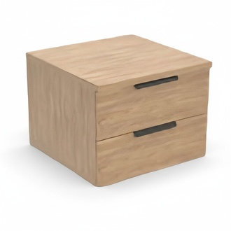 Wandschrank Wandregal mit 2 Schubladen Wandschublade HÃ¤ngeschrank Beige