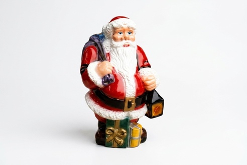 Weihnachtsmann Nikolaus Figur Statue Skulptur Figuren Skulpturen