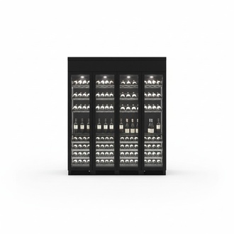 Weinschrank WeinkÃ¼hlschrank Flaschenregal WeinmÃ¶bel Weindisplay