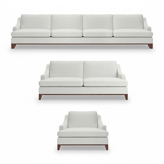 WeiÃ Luxus Sofagarnitur 3tlg Komplett Sofas Einrichtung Sessel Wohnzimmer
