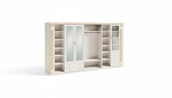 WeiÃe Stilvolle KleiderschrÃ¤nke Schlafzimmer Luxus Holz MÃ¶bel Eckschrank