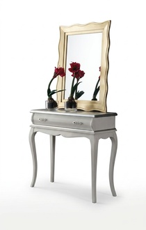 Grau Designer Konsolentisch Klassischer Holztisch Schlafzimmer MÃ¶bel