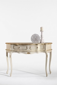 WeiÃer Klassischer Konsolentisch Schlafzimmer Holz MÃ¶bel Barock Stil