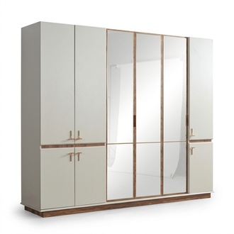 WeiÃer Moderner Kleiderschrank Schlafzimmer SchrÃ¤nke Luxus Holz MÃ¶bel