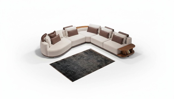 WeiÃes Ecksofa Designer Wohnzimmer L-Form Couch PolstermÃ¶bel Holzgestell