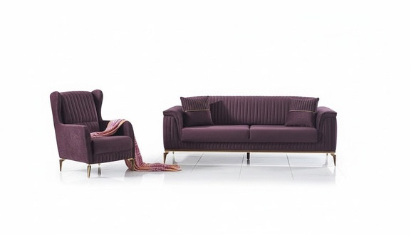 Wohnlandschaft Couch Sofagarnitur Lounge Sofa Sitzgruppe PolstermÃ¶bel 3+1