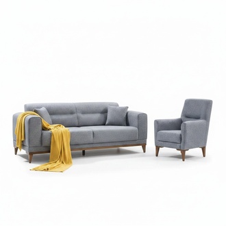 Wohnlandschaft Couch Sofagarnitur Sofa Sitzgruppe Lounge PolstermÃ¶bel 3+1
