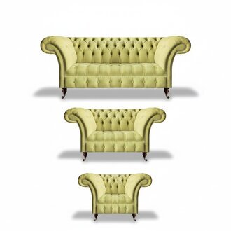 Wohnzimmer Gelb Luxus Garnitur SitzmÃ¶bel Polster Stoff Neu Chesterfield