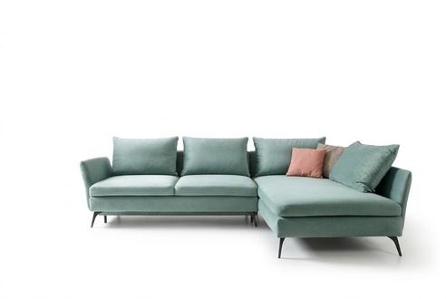Wohnzimmer GrÃ¼n MÃ¶bel Textil Sofas Ecksofa L Form Couch PolstermÃ¶bel